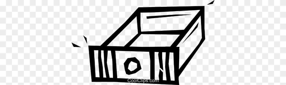 Drawer Royalty Vector Clip Art Illustration, Furniture, Gate Free Png