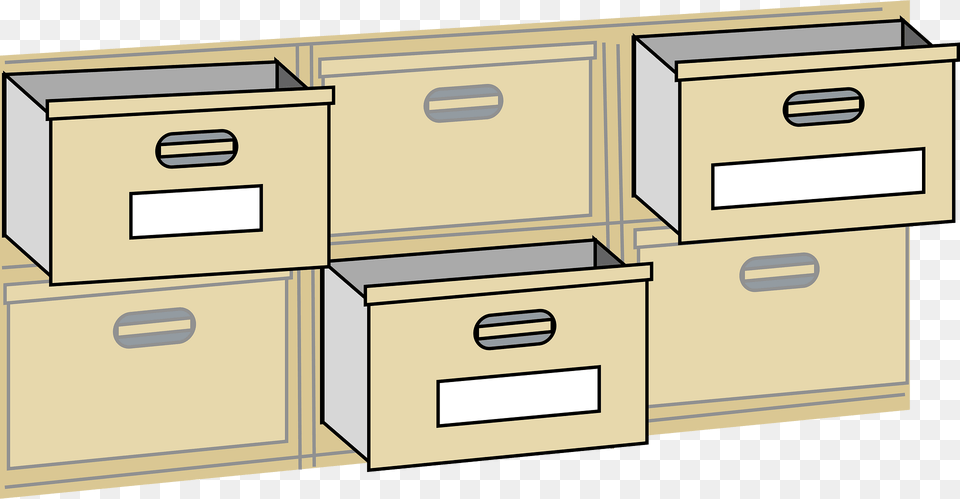 Drawers Clipart, Drawer, Furniture, Cabinet Free Transparent Png