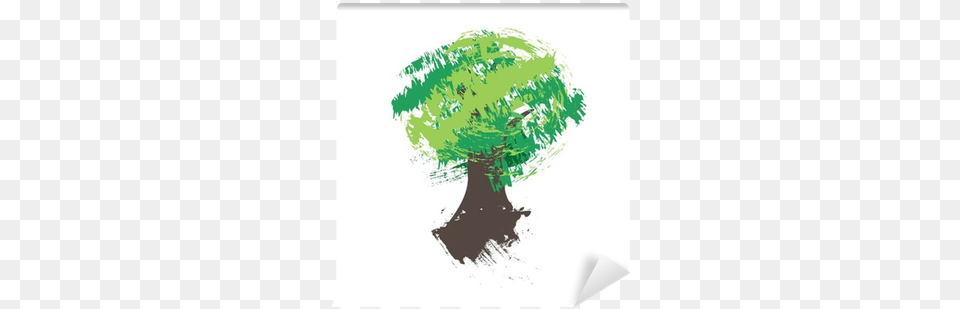Drawing, Green, Plant, Tree, Art Free Png Download