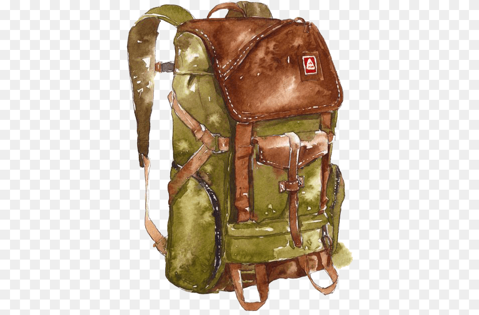 Drawing, Backpack, Bag Free Png