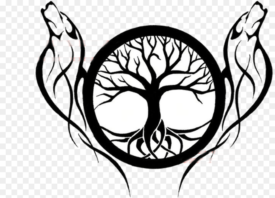 Drawing A Tree Of Life, Emblem, Symbol, Ct Scan, Machine Free Png Download