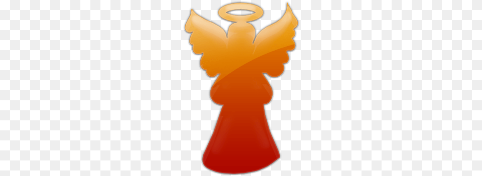 Drawing Angel Icon Orange Angel, Person, Clothing, Dress, Monk Free Transparent Png