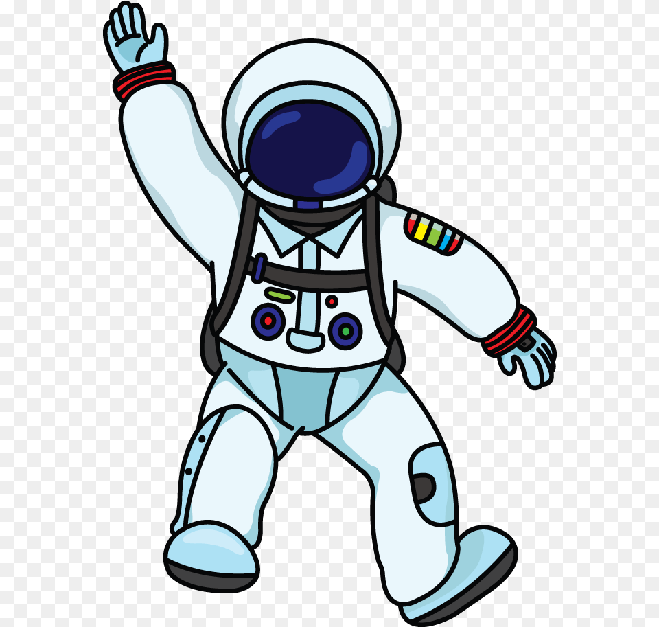 Drawing Area Astronaut Simple Cartoon Astronaut, Robot, Baby, Person Png