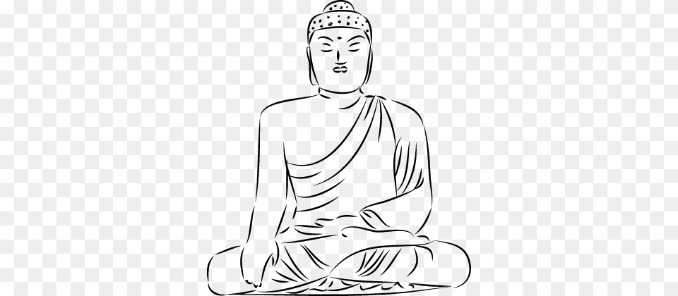 Drawing At Getdrawings Com For Personal Buda Trazos, Art, Adult, Buddha, Male Free Png