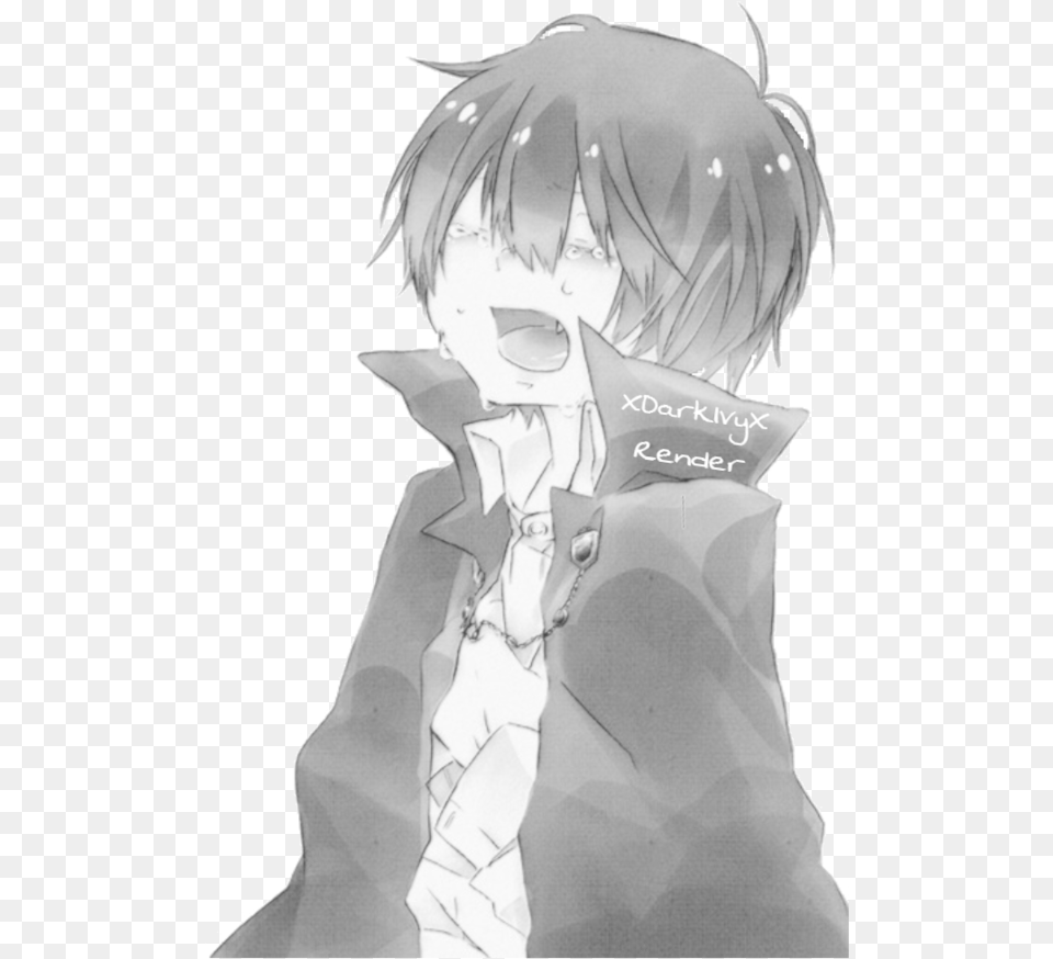 Drawing Boys Depressed Anime Boy Crying, Book, Comics, Publication, Baby Free Png Download
