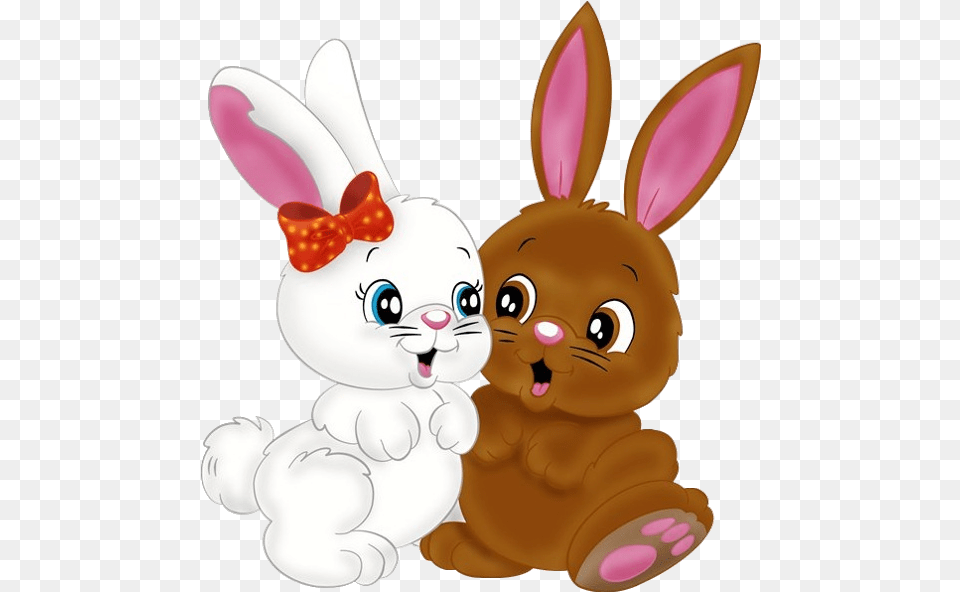 Drawing Bunnies Cute Transparent U0026 Clipart Happy Easter From Our House To Yours, Toy, Plush, Animal, Rabbit Free Png Download