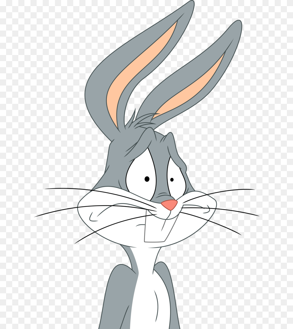 Drawing Bunnies Sad Scared Cartoon Bugs Bunny, Book, Comics, Publication, Animal Free Png