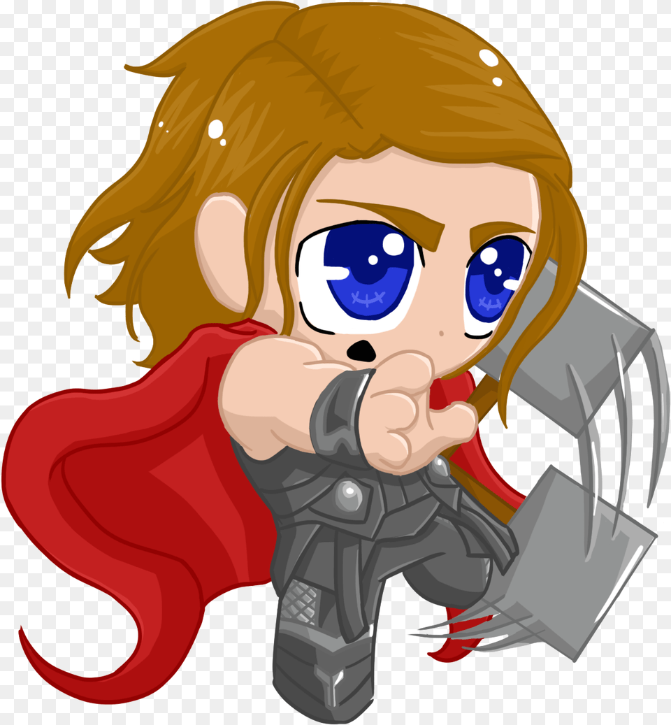 Drawing Capes Avengers Fan Art Thor Avengers Cartoon Characters, Book, Comics, Publication, Baby Png Image