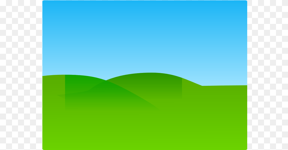 Drawing Cartoon Sky And Ground, Green, Nature, Outdoors, Grass Free Transparent Png