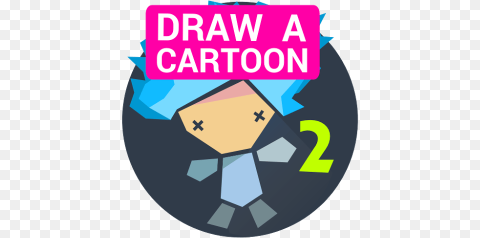 Drawing Cartoons 2 Download To Android Grtis Draw Cartoon 2 Apk, Advertisement, Poster, Symbol, People Png Image