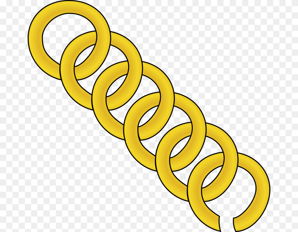 Drawing Chain Gold Necklace, Coil, Spiral, Dynamite, Weapon Png