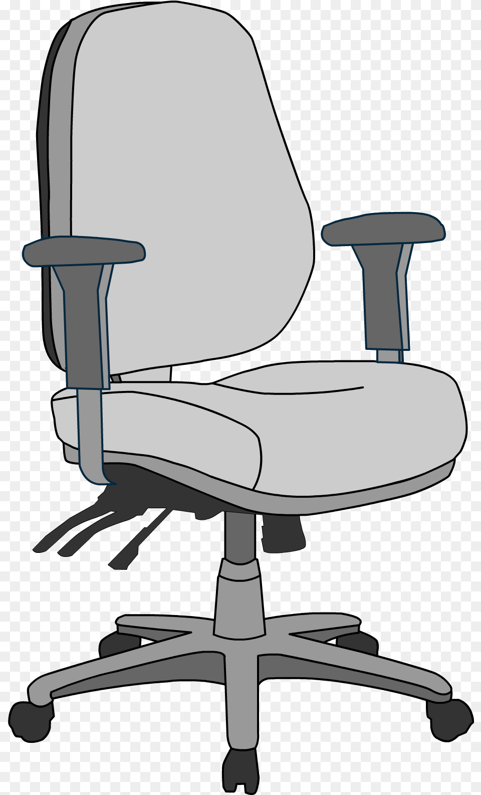 Drawing Chairs Classroom Ergonomics Chair, Cushion, Furniture, Home Decor, Headrest Free Png