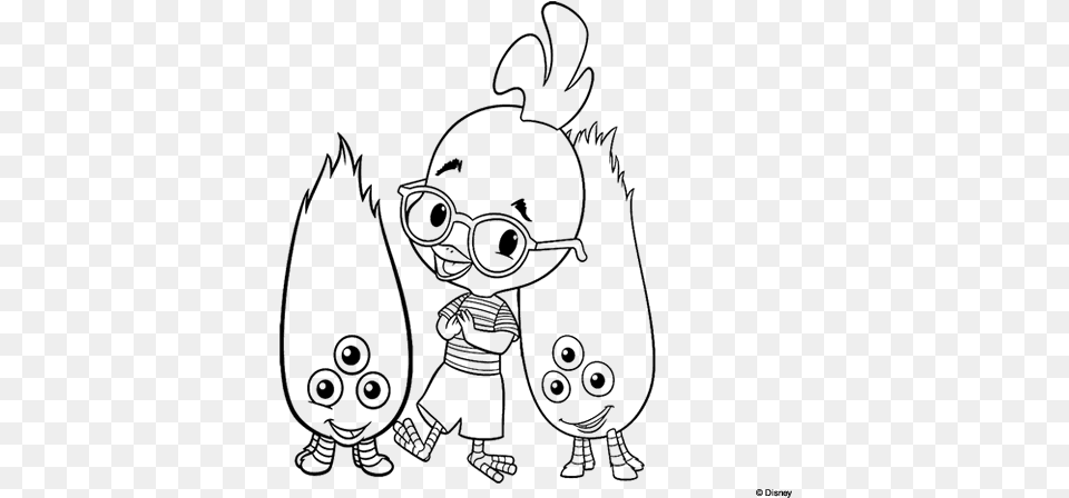 Drawing Chicken Little 56 Chicken Little Coloring Page, Gray Free Transparent Png