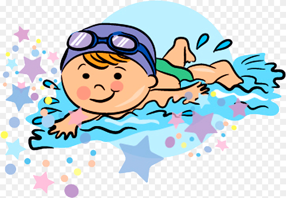 Drawing Clip Art Transprent Swimming Cartoon, Water Sports, Water, Sport, Person Png Image