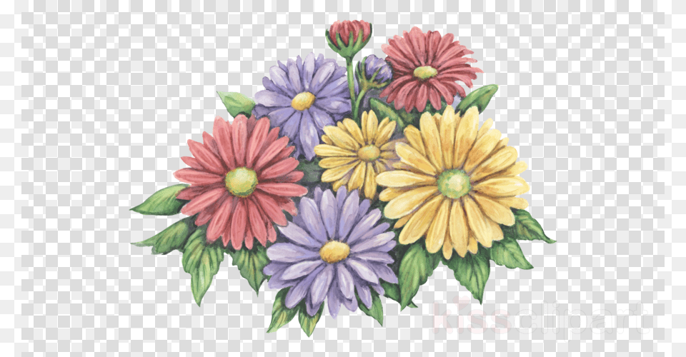 Drawing Clipart Drawing Flower Painting, Daisy, Pattern, Plant, Art Free Png