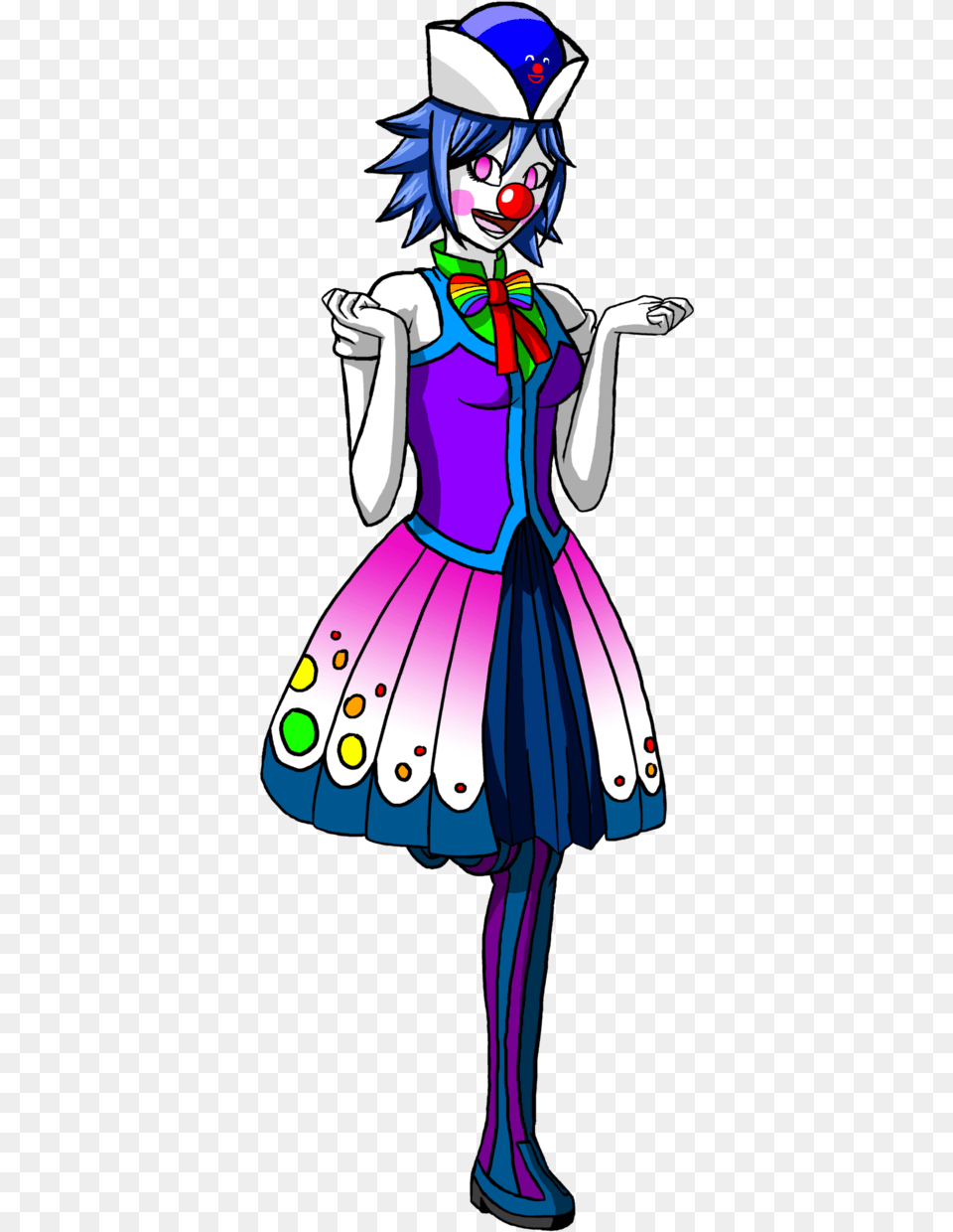 Drawing Clowns Anime Anime Clown, Book, Comics, Publication, Person Free Png Download