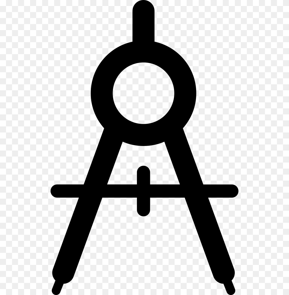 Drawing Compass Svg Icon Drawing, Compass Math Free Png Download