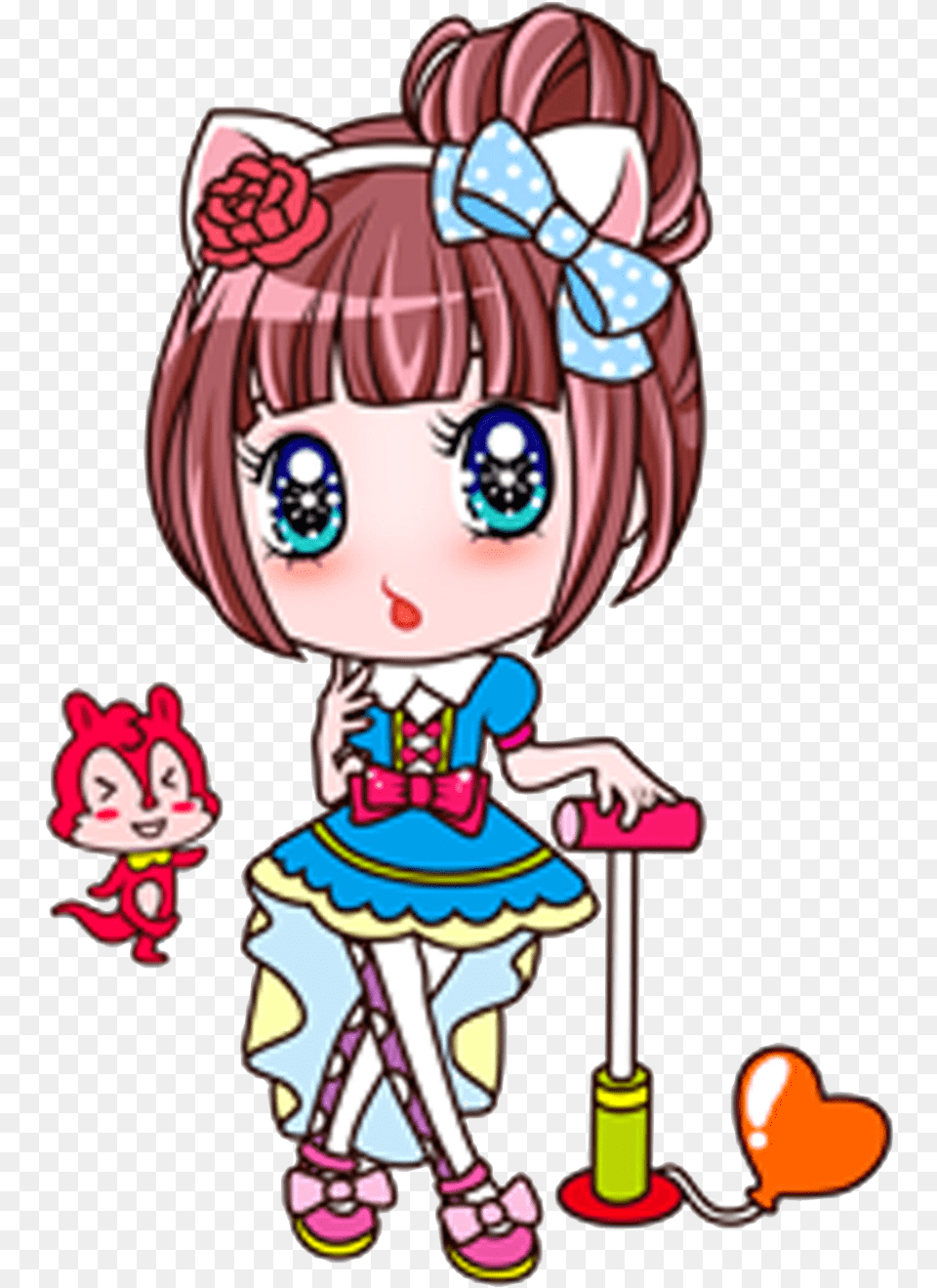 Drawing Cute Doll Cartoon, Baby, Person, Book, Comics Free Transparent Png