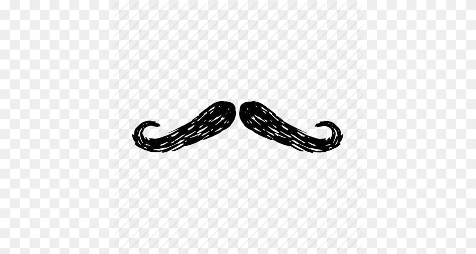 Drawing Drawn Facial Hair Hand Moustache Mustache Icon, Face, Head, Person, Accessories Png