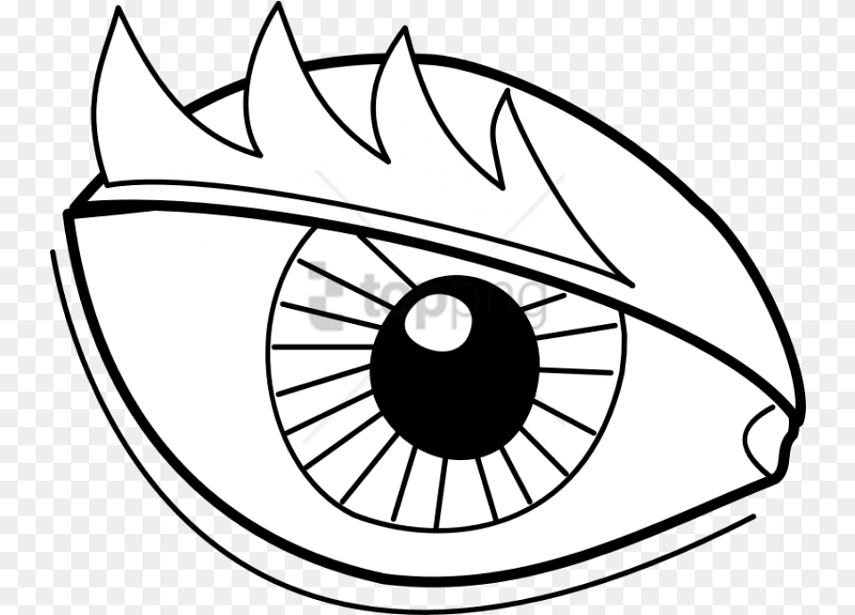 Drawing Easy Dragon Eyes, Art, Leaf, Plant, Machine Png