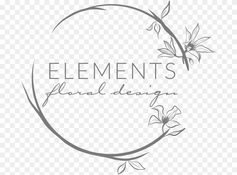 Drawing Elements Wedding Black And White Flower Circle, Stencil, Book, Publication, Text Free Png Download