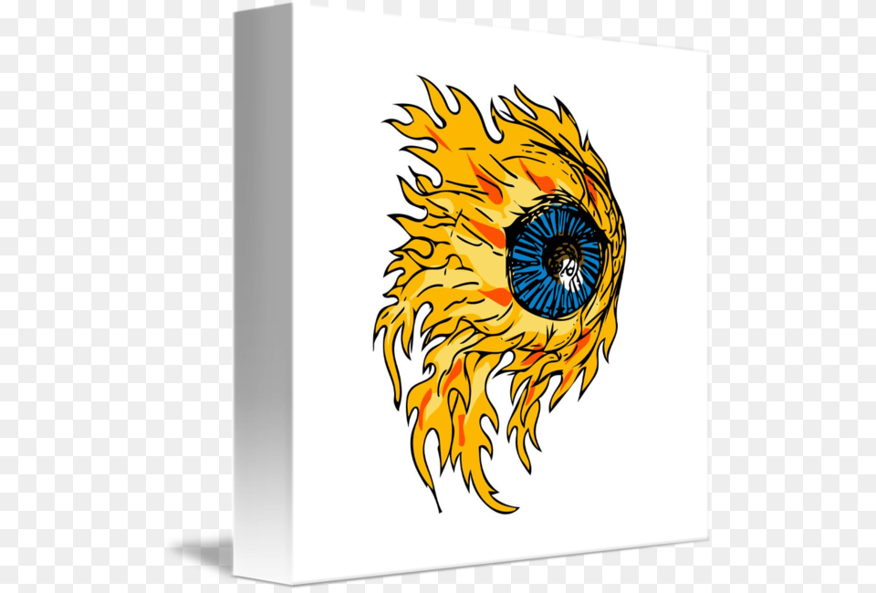 Drawing Eyeballs Flower Sunflower, Plant, Art, Animal, Mammal Free Png Download