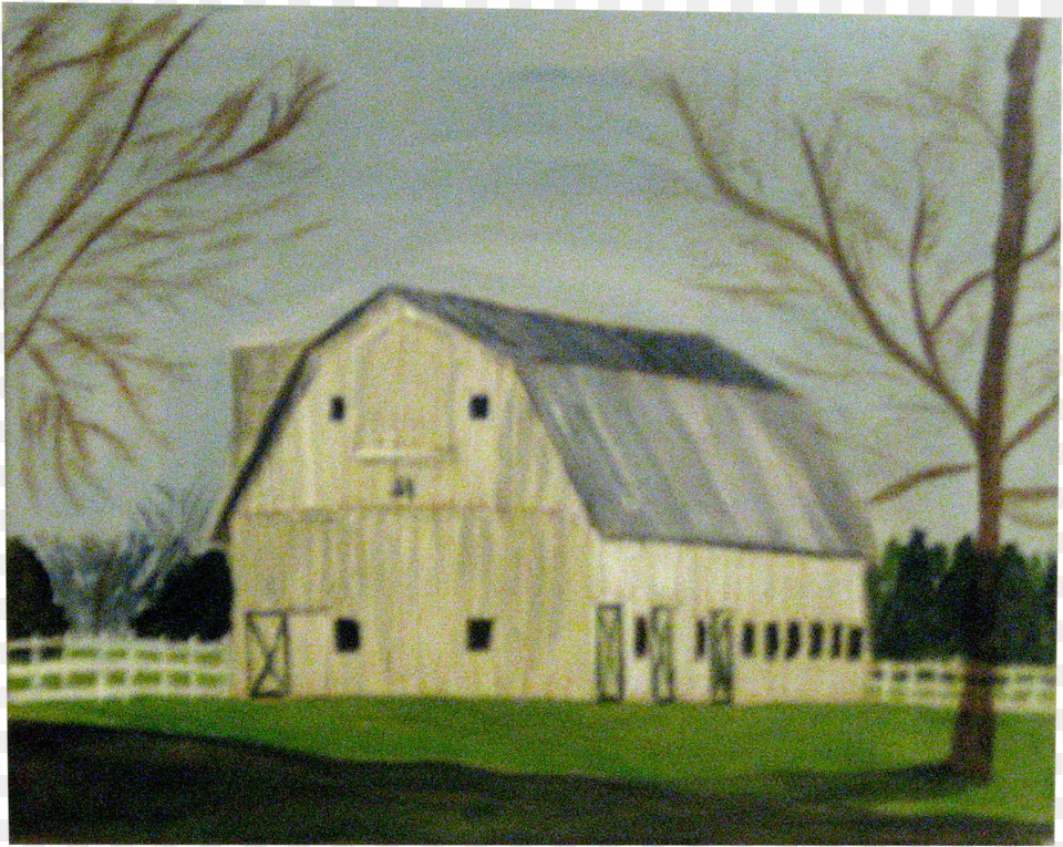 Drawing Farmhouse Painting Svg Freeuse Barn Png Image