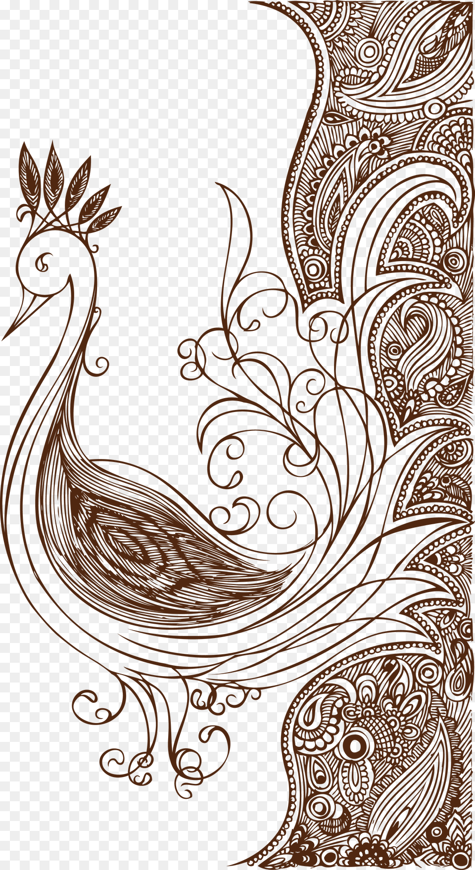 Drawing Floral Design Flower Peacock Design Drawing, Art, Floral Design, Graphics, Pattern Free Png