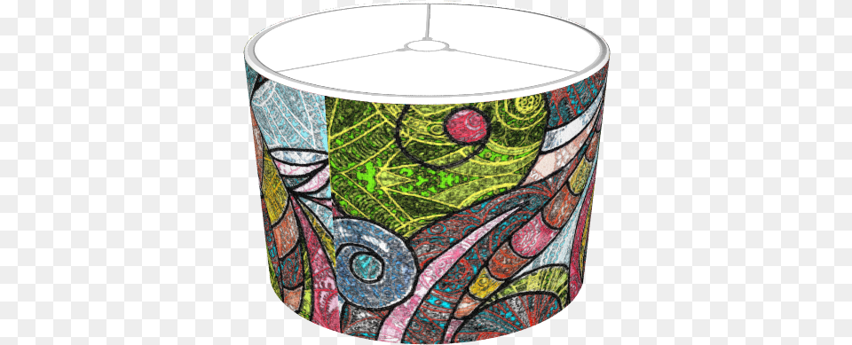 Drawing Floral Zentangle Lampshade, Lamp, Art Png