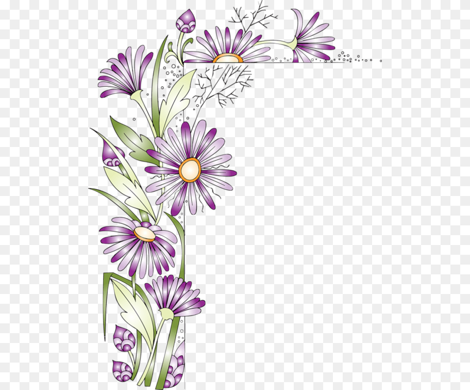 Drawing Flower Paper Corner, Art, Daisy, Floral Design, Graphics Free Transparent Png