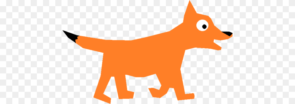 Drawing Fox Running Art, Animal, Kangaroo, Mammal, Adult Free Transparent Png