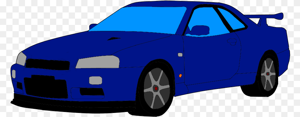 Drawing Gtr Nissan Draw Nissan Skyline Turbo, Wheel, Car, Vehicle, Coupe Png