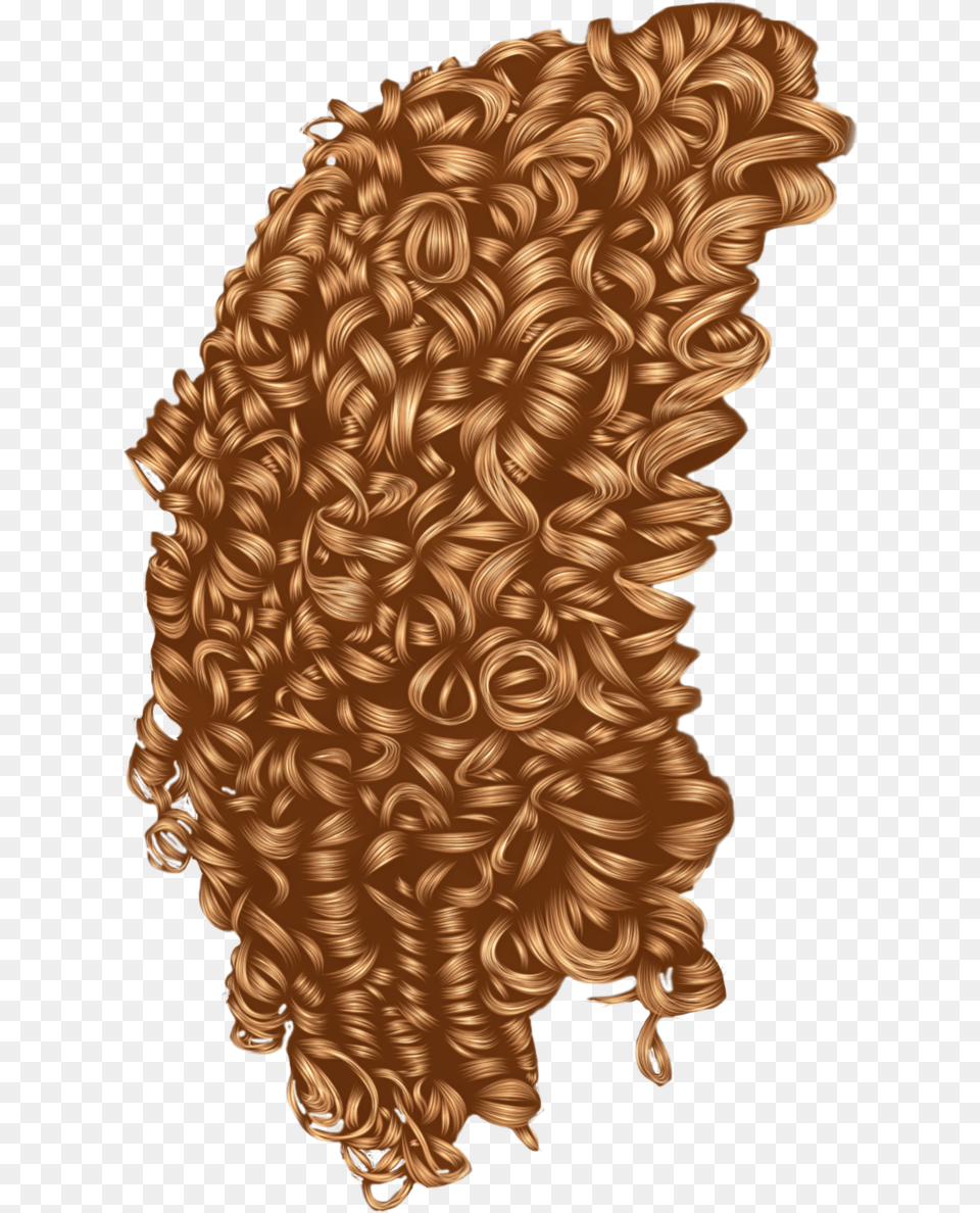 Drawing Hair Curled Hair Curly, Baby, Person, Home Decor, Bronze Free Transparent Png