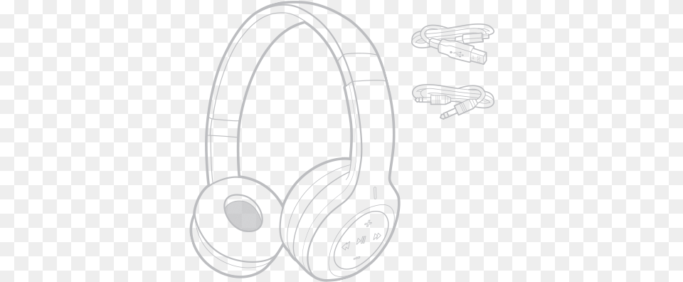 Drawing Headphones Headphones, Electronics, Smoke Pipe Free Png Download