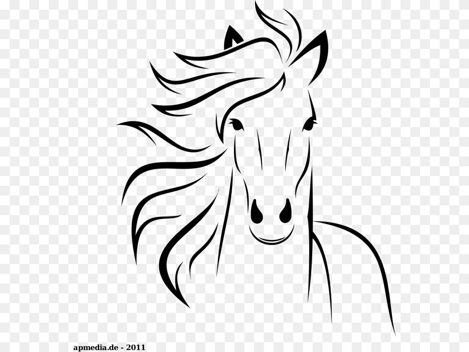 Drawing Horse Amp Hound Arabian Horse Horse Head Mask Horse Face Clipart Black And White, Gray Free Transparent Png