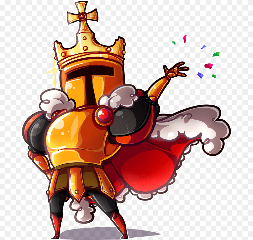 Drawing Knight Art Shovel Knight King Knight Fanart, Bulldozer, Machine Free Png Download