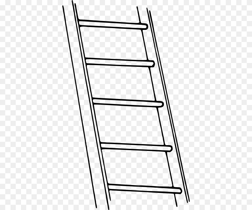 Drawing Ladder Logic Computer Icons Diagram Ladder Ladder Clipart, Gray Png