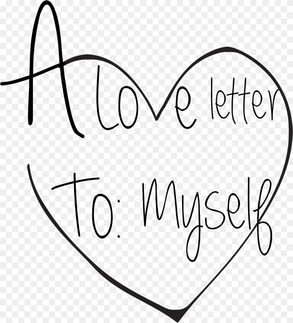 Drawing Letter Love Heart Free Png