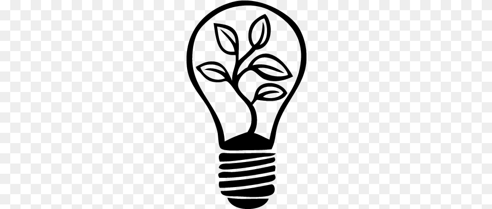 Drawing Light Bulb 27 Bombillo Dibujo, Gray Free Png