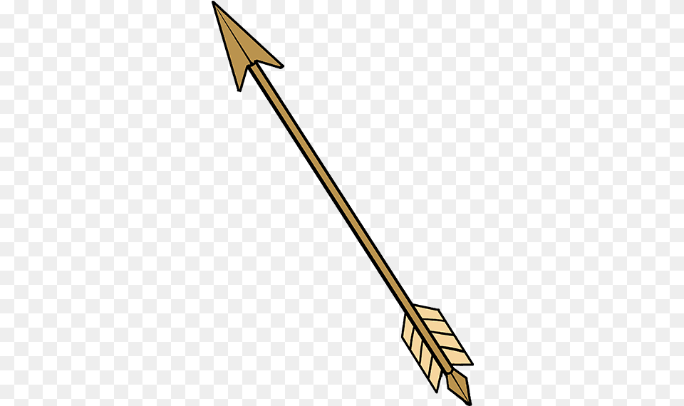 Drawing Of A Arrow, Spear, Weapon, Blade, Dagger Png Image