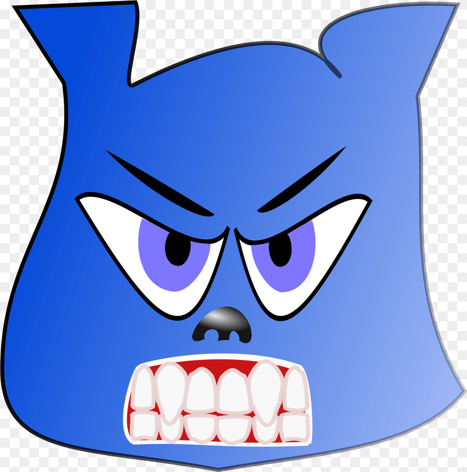 Drawing Of An Angry Bear Face Image Anger, Teeth, Person, Mouth, Body Part Free Png Download