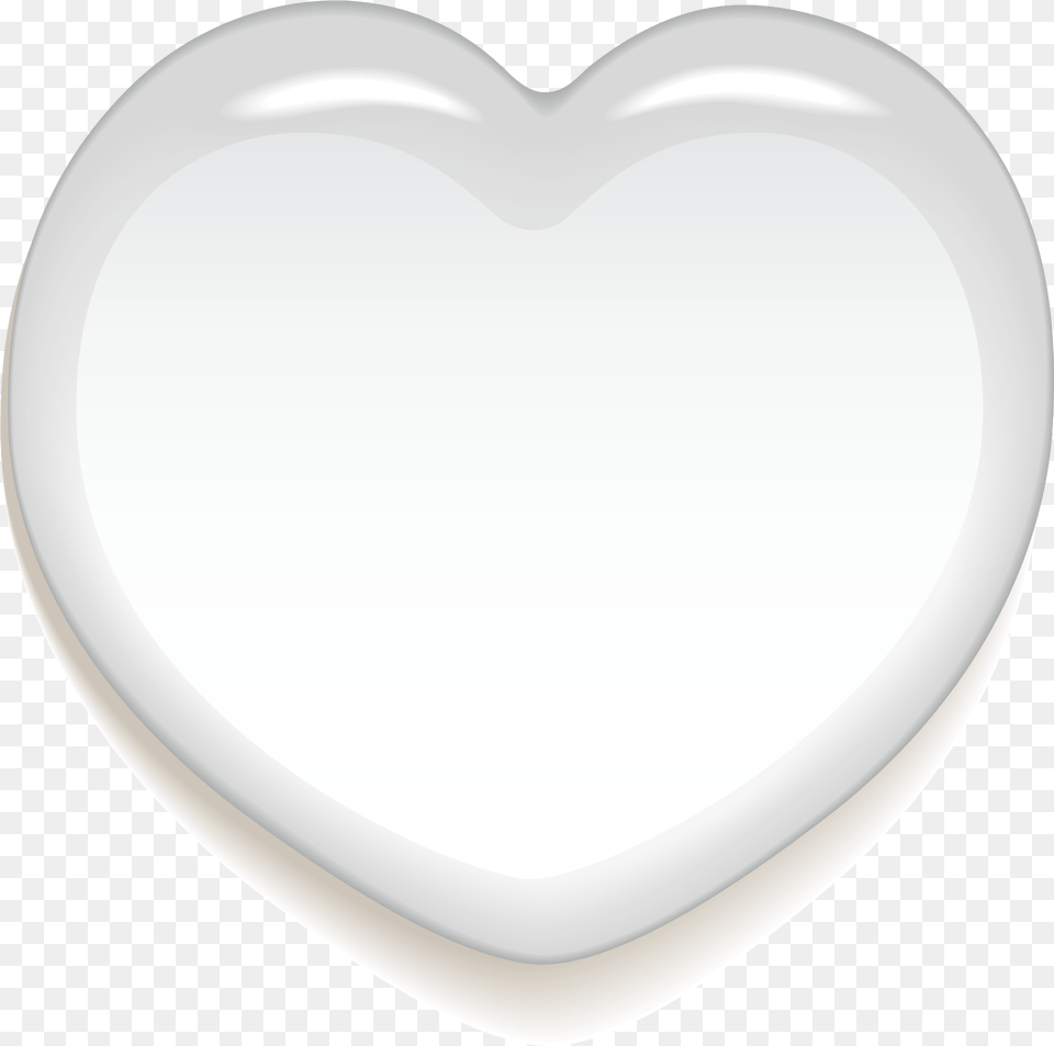 Drawing Of Big White Heart For Wedding Romance Free Heart, Art, Porcelain, Pottery Png Image