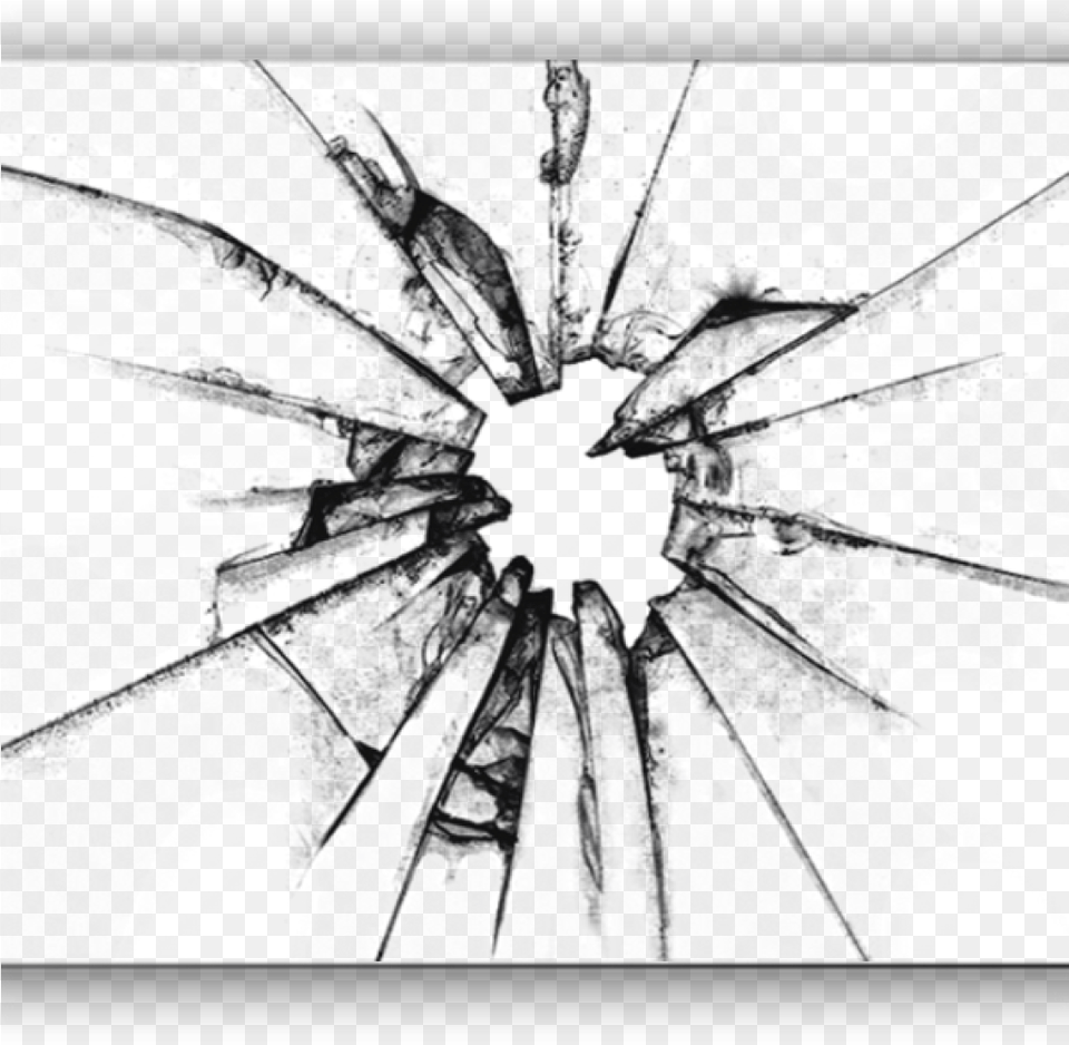 Drawing Of Broken Glass Broken Glass Google Search Seattle, Hole, Art, Car, Transportation Png Image