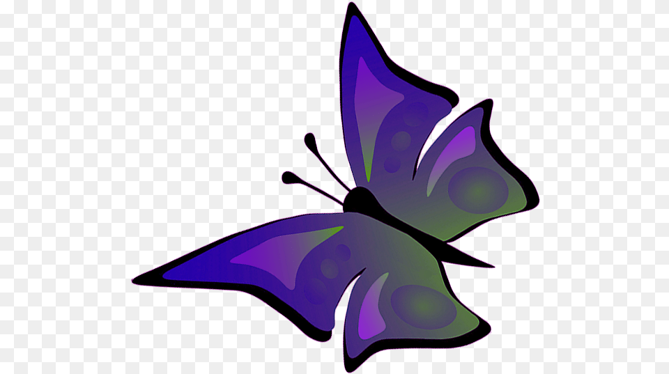 Drawing Of Flying Butterfly, Art, Graphics, Purple, Accessories Png
