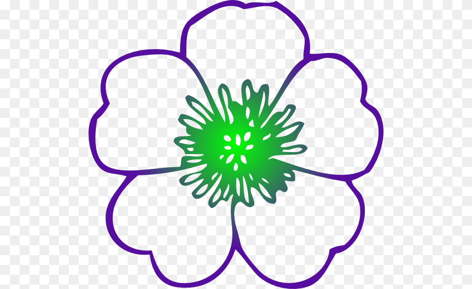 Drawing Of Simple Flowers, Anemone, Plant, Flower, Dahlia Free Transparent Png
