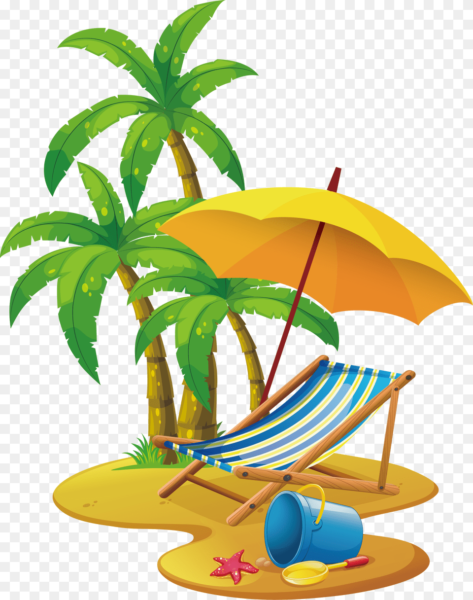 Drawing Of Two Palm Trees, Summer, Furniture, Outdoors, Nature Png Image