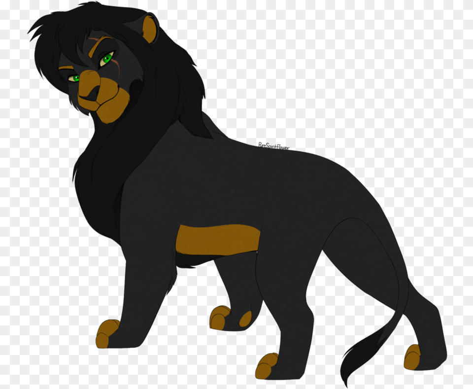 Drawing Panther Mammal Pure Spirit Flower Warrior Cat Leaders, Animal, Lion, Wildlife, Person Png Image