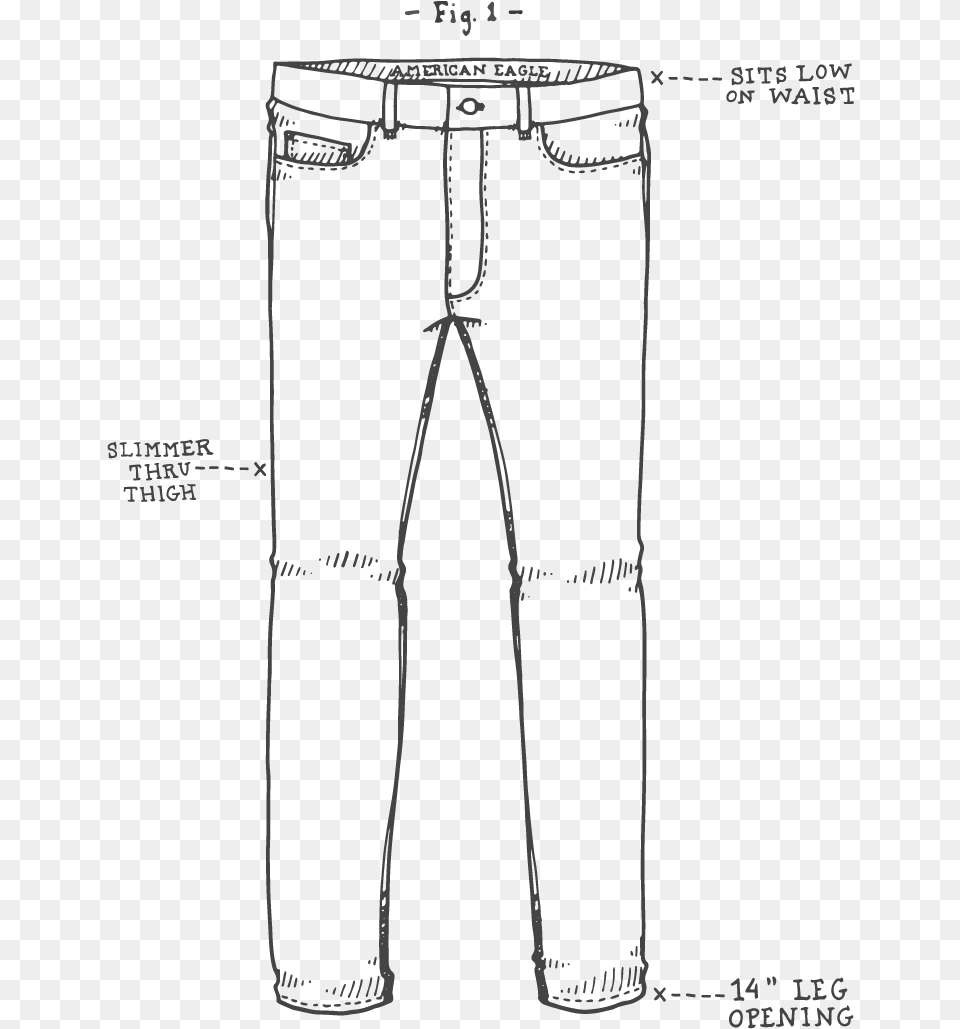 Drawing Pants Skinny Jeans Drawing, Chart, Clothing, Plot Free Png