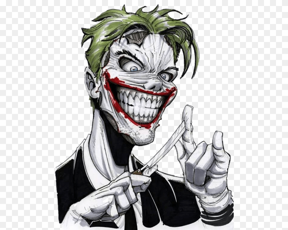 Drawing Photos Joker Joker Hacker, Publication, Book, Comics, Person Free Transparent Png