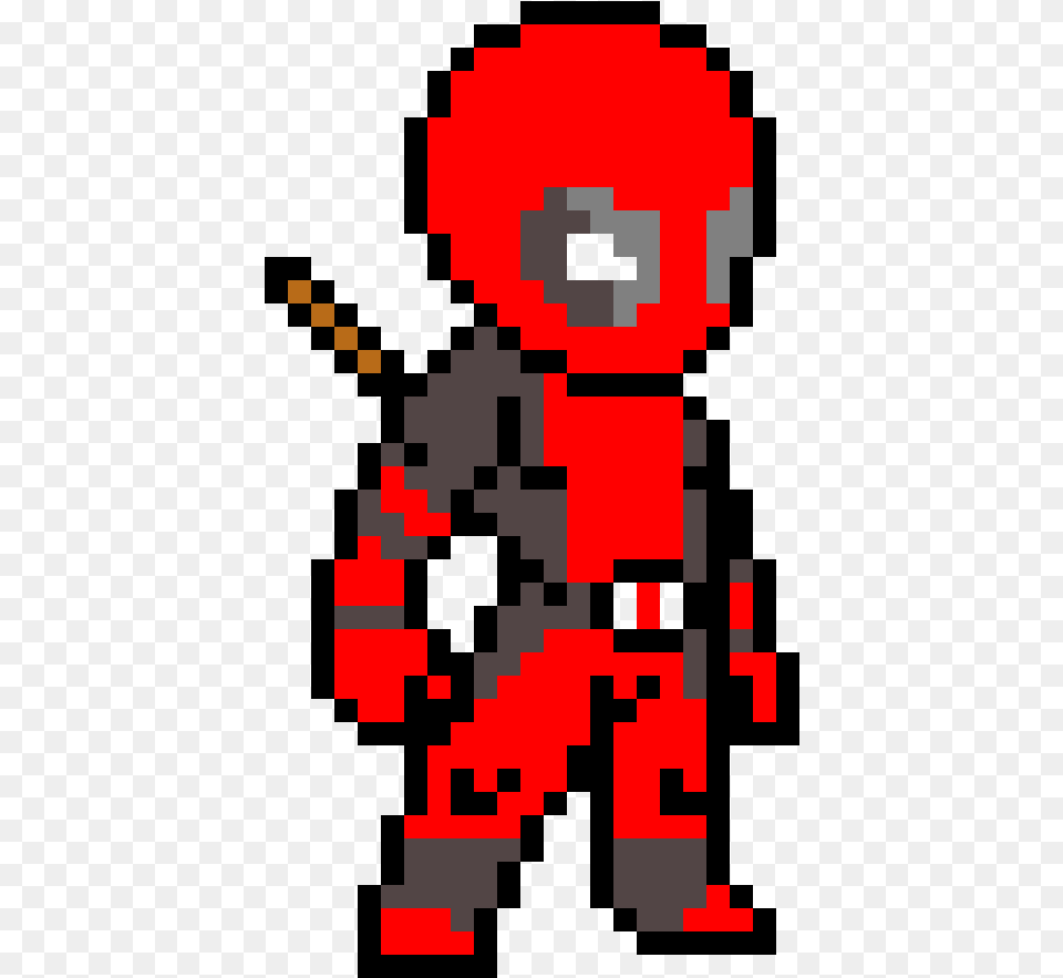 Drawing Pixel Deadpool, First Aid, People, Person Free Png Download